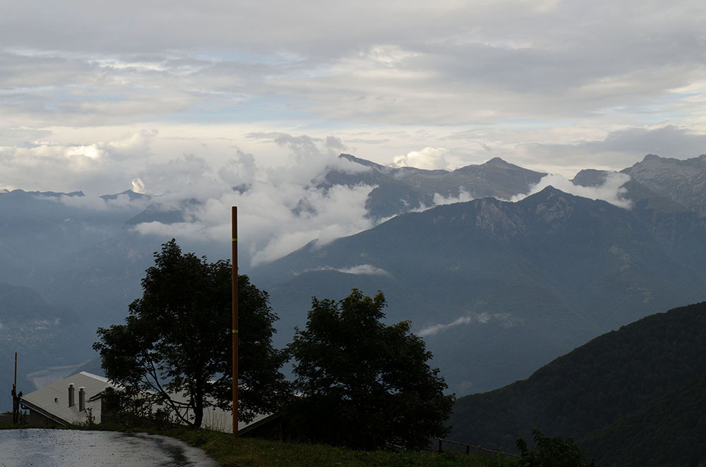 Der Pass Alpe di Neggia